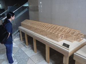 模型展示の写真