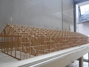 模型展示の写真