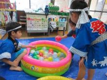 縁日遊び ヨーヨー釣り
