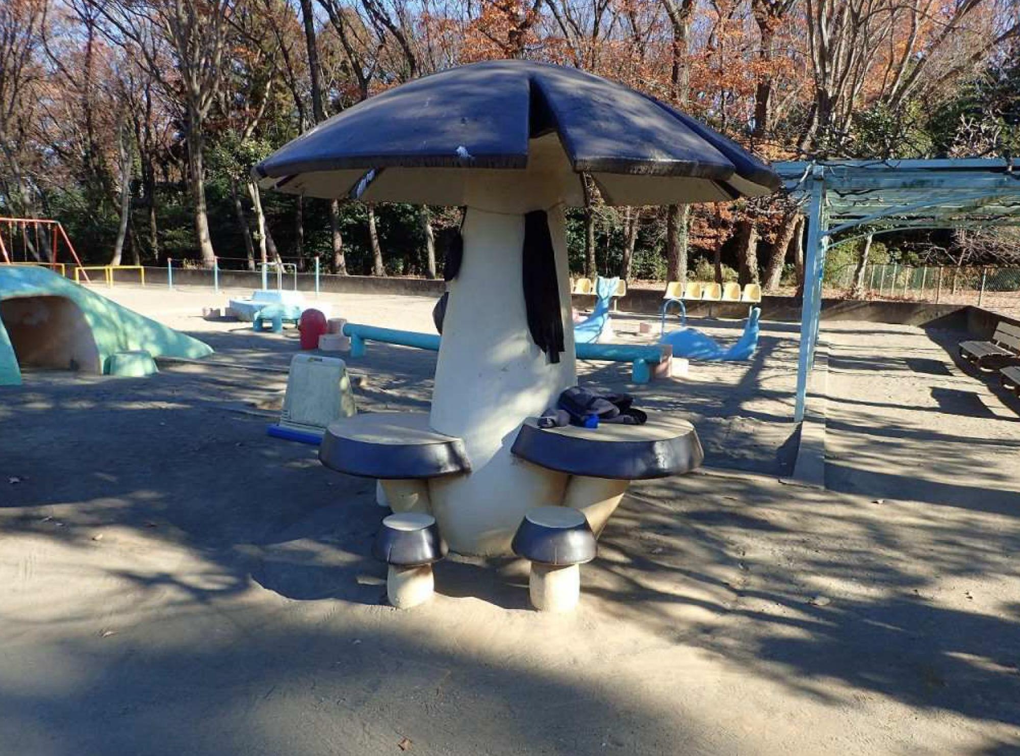 キノコのシェルター