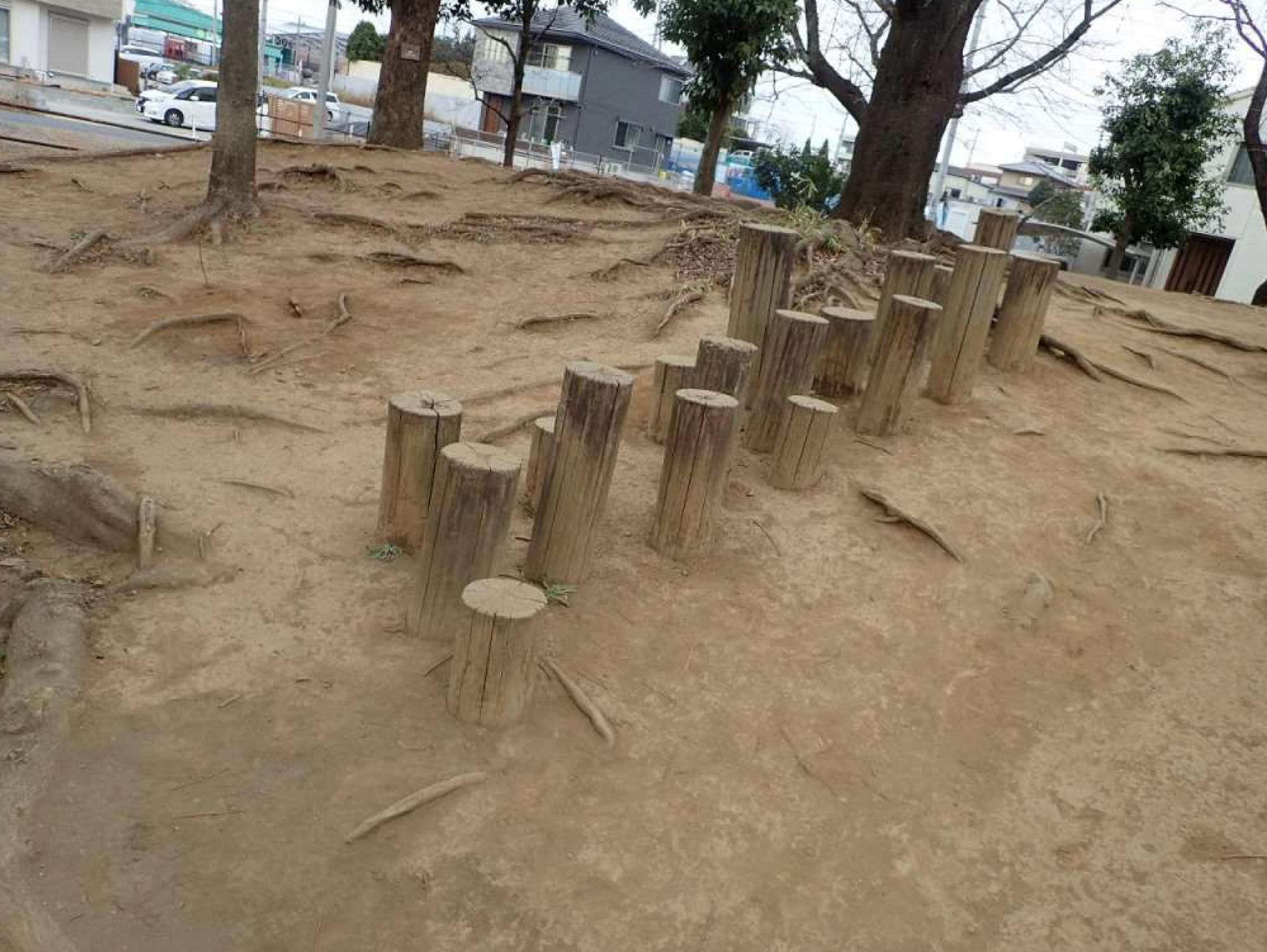 丸太遊具