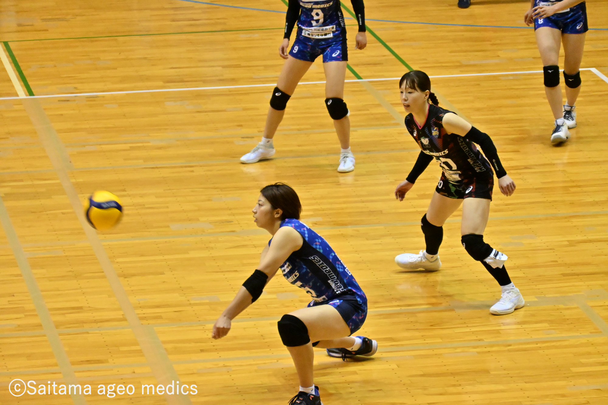埼玉上尾メディックスと日本体育大学の公開練習試合2