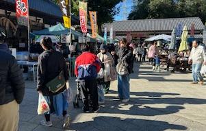 べに花の郷・桶川ふるさと祭り(賑わっている様子)