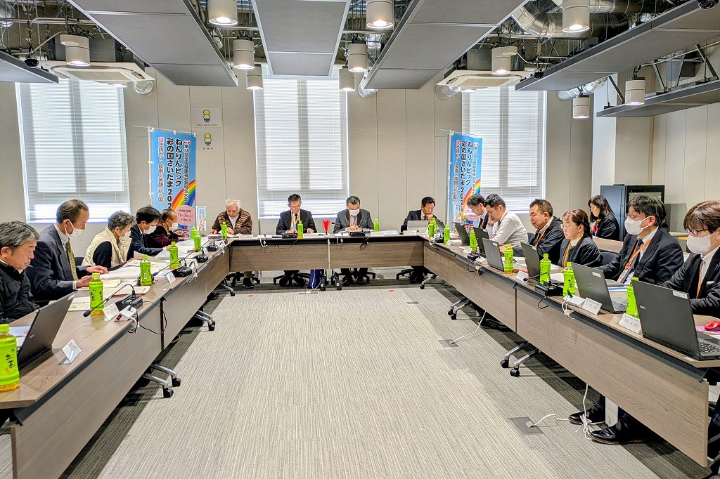 第2回桶川市運営委員会の様子