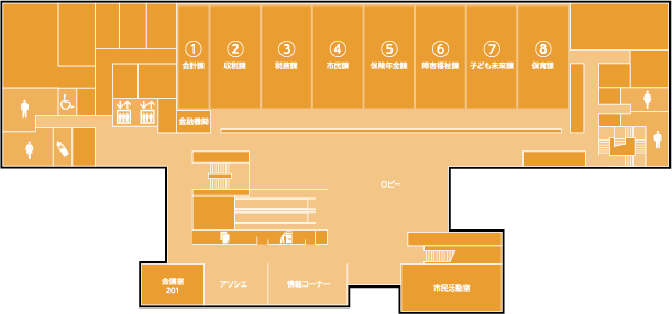 2階フロア図の画像