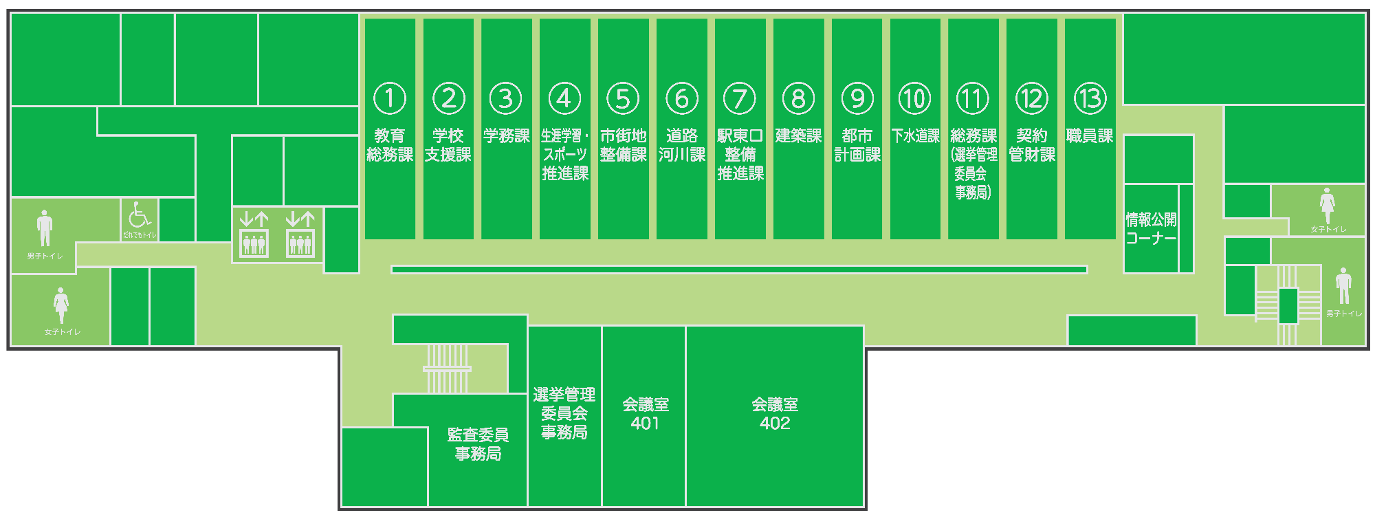 4解フロア図の画像