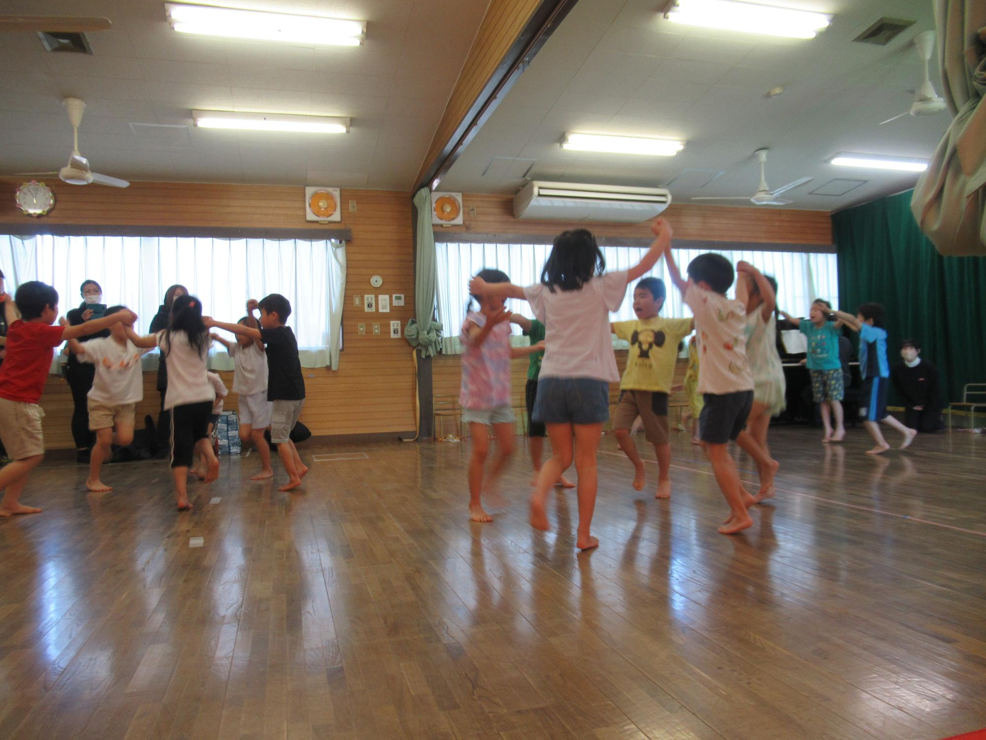 5歳児5色の玉