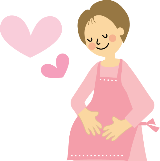 妊婦さんのイラスト