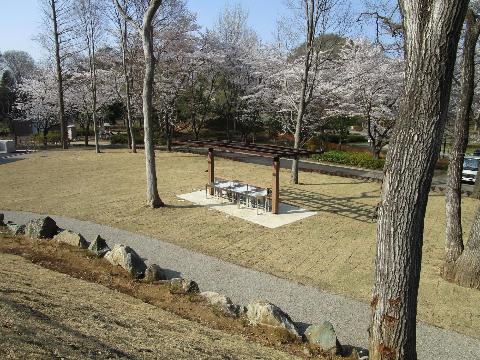 城山公園バーベキュー広場の持ち込みエリアの画像