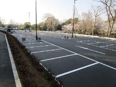 バーベキュー場に一番近い駐車場の画像（公園第2駐車場） 89台