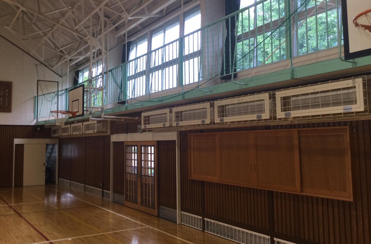 体育館空調設備