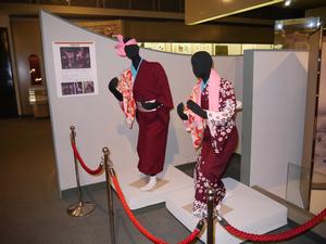 三田原の万作の展示の写真