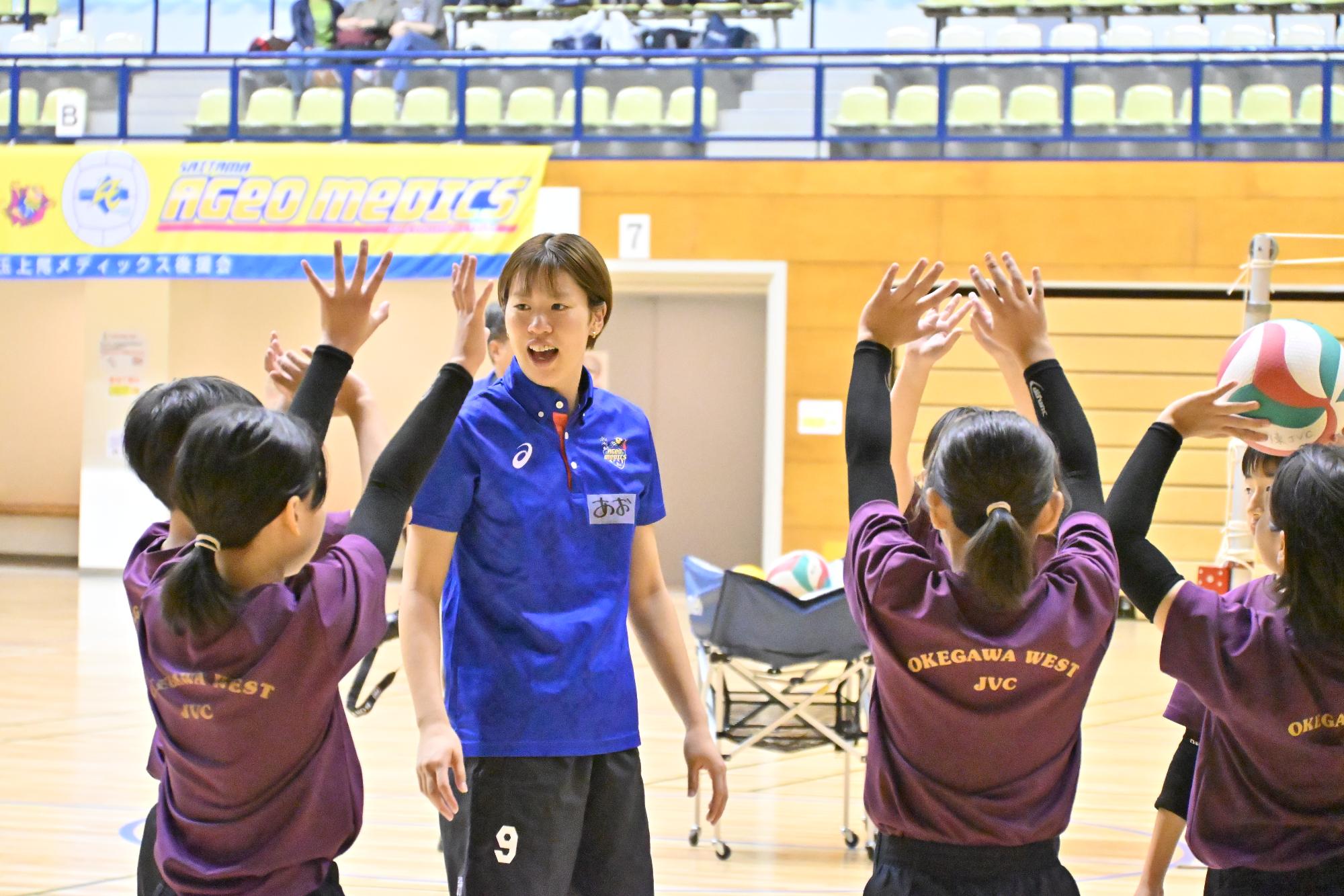 バレーボール教室の写真2