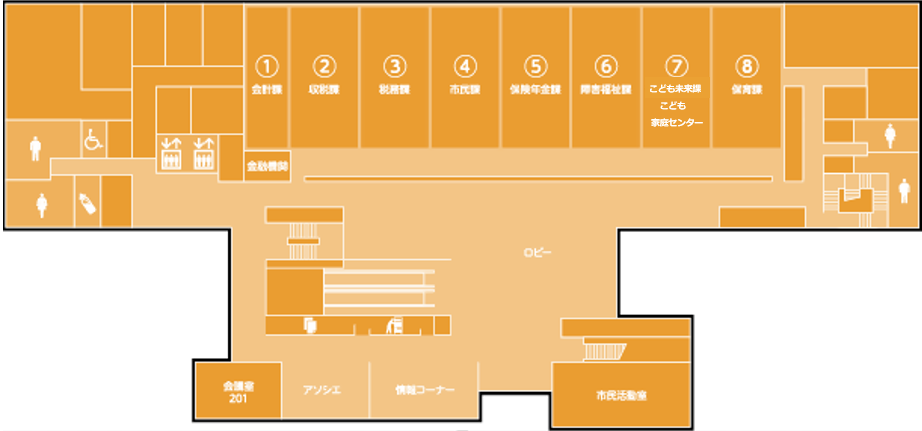 2階フロア図の画像