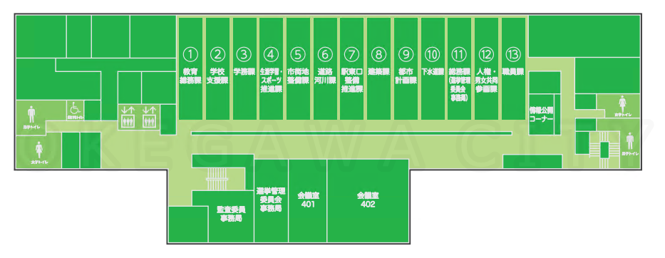 4解フロア図の画像